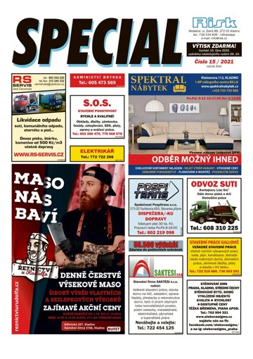 Obálka e-magazínu Special 15/2021