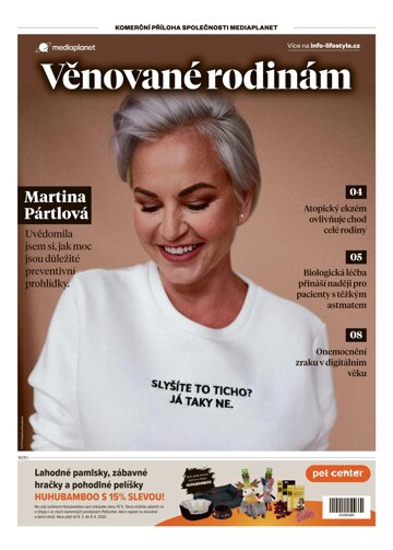 Obálka e-magazínu Mimořádné přílohy LN extra Čechy - 9.3.2022