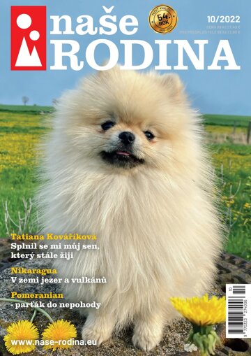 Obálka e-magazínu Naše rodina 10/2022