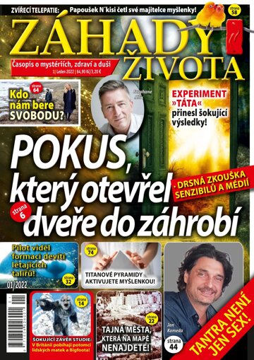 Obálka e-magazínu Záhady života 1/2022