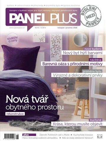 Obálka e-magazínu Bydlení mezi Panely PANEL PLUS 6/2016