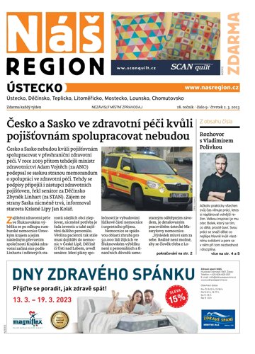 Obálka e-magazínu Náš Region - Ústecko 9/2023