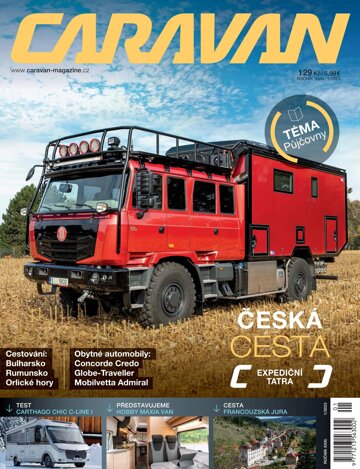 Obálka e-magazínu Caravan 1/2023