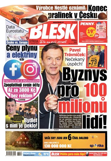 Obálka e-magazínu Blesk 8.11.2023