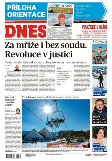 Obálka e-magazínu MF Dnes 8.2.2025
