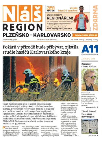 Obálka e-magazínu Náš Region - Plzeňsko 32/2025