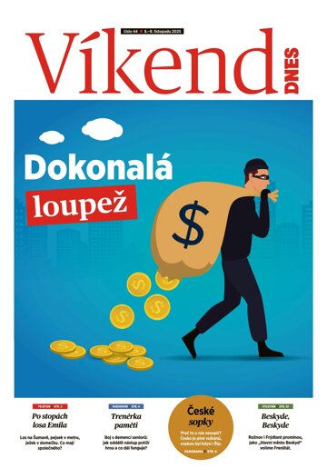 Obálka e-magazínu Víkend DNES Jižní Čechy - 8.11.2025