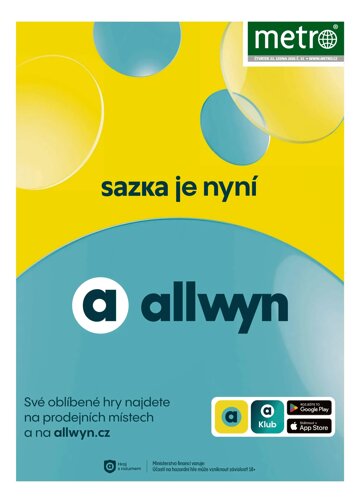 Obálka e-magazínu deník METRO 22.1.2026