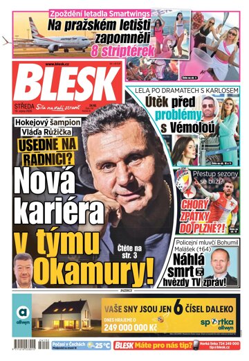 Obálka e-magazínu Blesk 19.8.2026