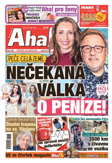 Obálka e-magazínu AHA! 29.9.2026