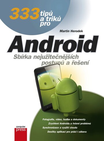 Obálka knihy 333 tipů a triků pro Android