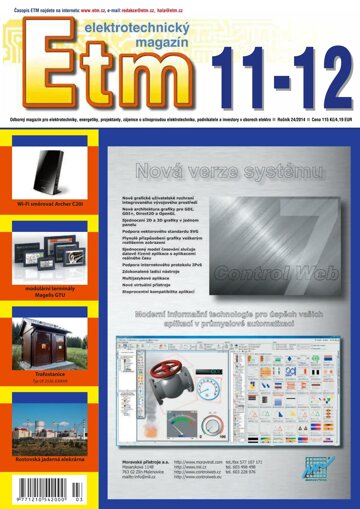 Obálka e-magazínu ETM 11/12 2014