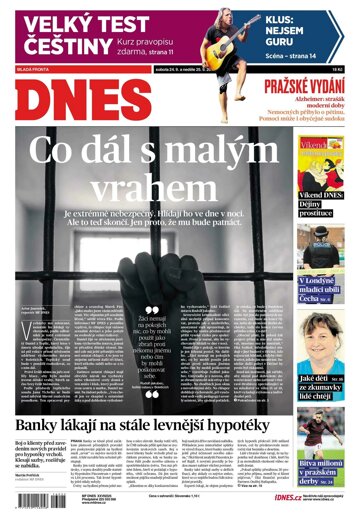 Obálka e-magazínu MF Dnes 24.9.2016