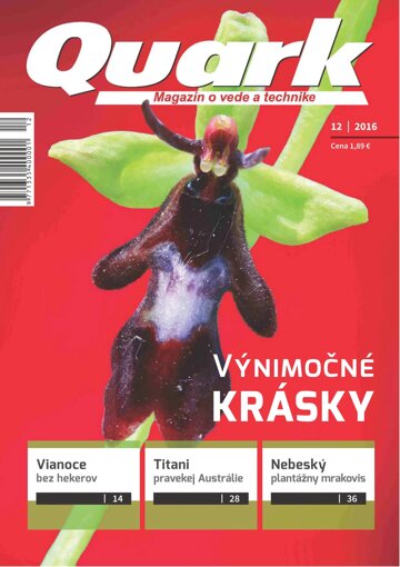 Obálka e-magazínu Quark 12/2016