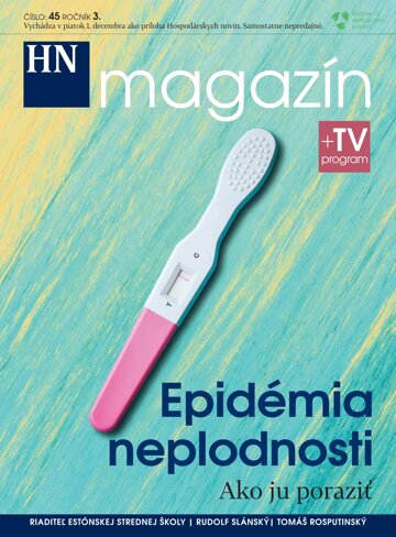 Obálka e-magazínu Prílohy HN magazín 45/3