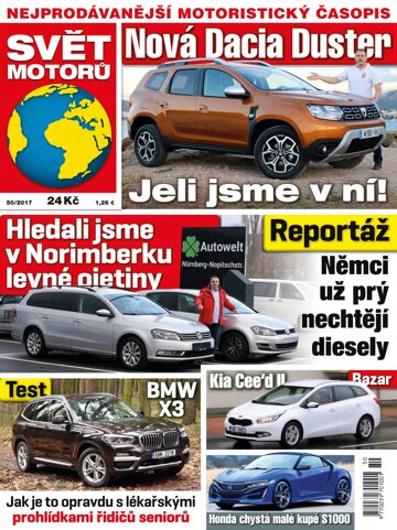 Obálka e-magazínu Svět motorů 11.12.2017
