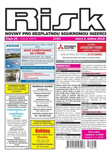 Obálka e-magazínu Risk 25/2018