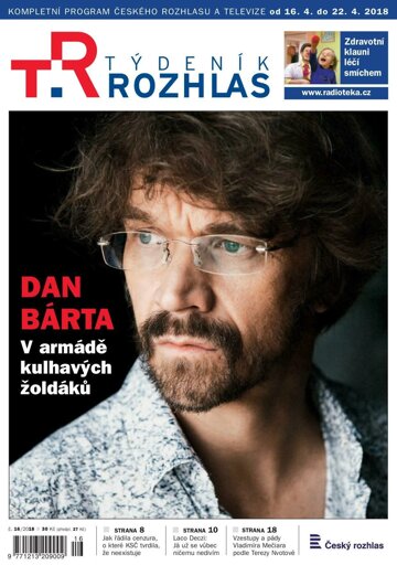 Obálka e-magazínu Týdeník Rozhlas 16/2018