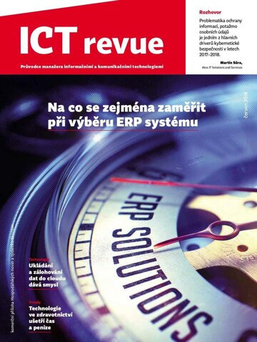 Obálka e-magazínu Ekonom 24 - 14.6.2018 příloha ICT revue