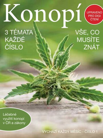 Obálka e-magazínu Konopí 1