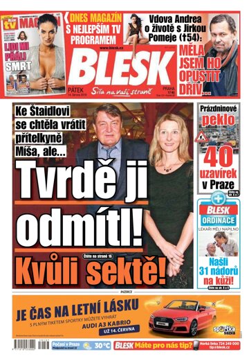 Obálka e-magazínu Blesk 14.6.2019