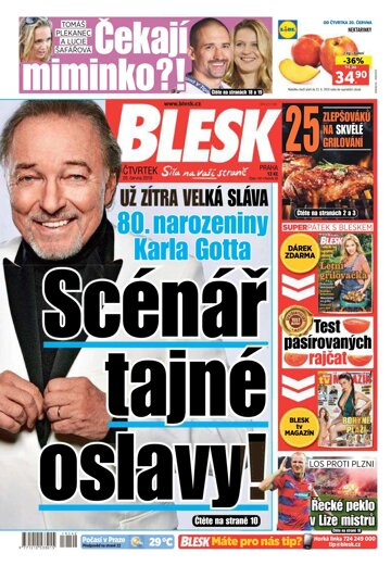 Obálka e-magazínu Blesk 20.6.2019