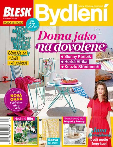 Obálka e-magazínu Blesk Bydlení 7/2020