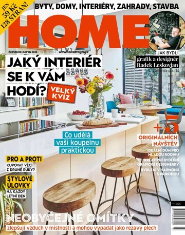 Obálka e-magazínu HOME 7-8/2020