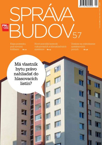 Obálka e-magazínu Správa budov