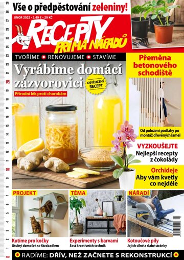 Obálka e-magazínu Recepty prima nápadů 2/2022