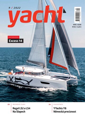 Obálka e-magazínu Yacht 9/2022