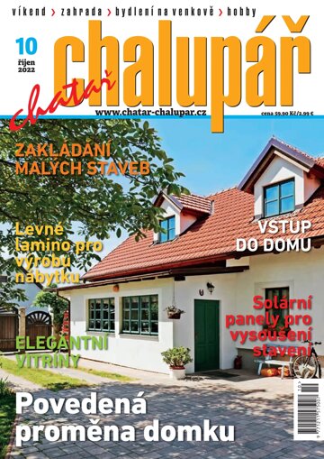 Obálka e-magazínu Chatař Chalupář 10/2022
