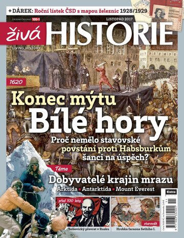 Obálka e-magazínu Živá historie 11/2017