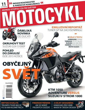 Obálka e-magazínu Motocykl 11/2015