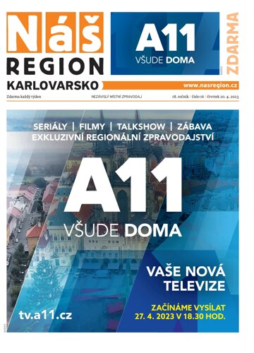 Obálka e-magazínu Náš Region - Karlovarsko 16/2023