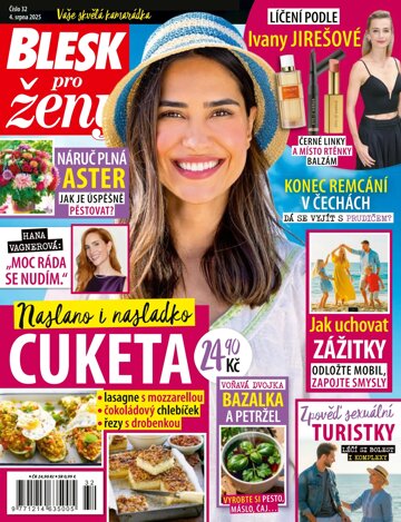 Obálka e-magazínu Blesk pro ženy 32/2025