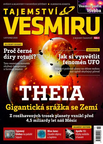 Obálka e-magazínu Tajemství Vesmíru 11/2025