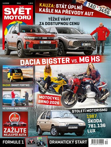 Obálka e-magazínu Svět motorů 12/2026