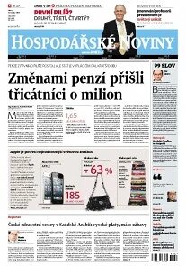 Obálka e-magazínu Hospodářské noviny 097 - 21.5.2013