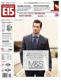 Obálka e-magazínu E15 7.2.2014
