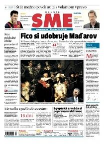 Obálka e-magazínu SME 25.3.2014