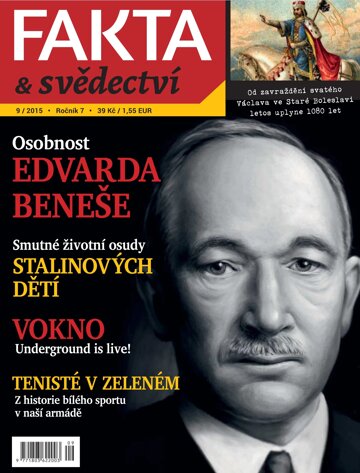 Obálka e-magazínu Fakta a svědectví 9/2015