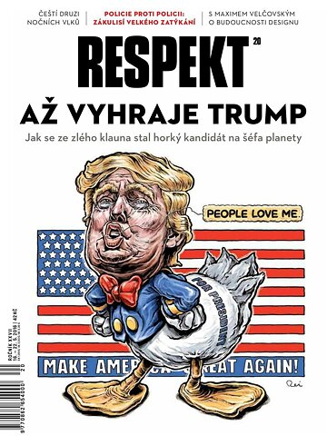 Obálka e-magazínu Respekt 20/2016