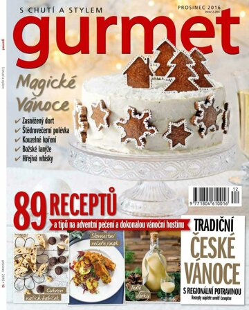 Obálka e-magazínu Gurmet 12/2016