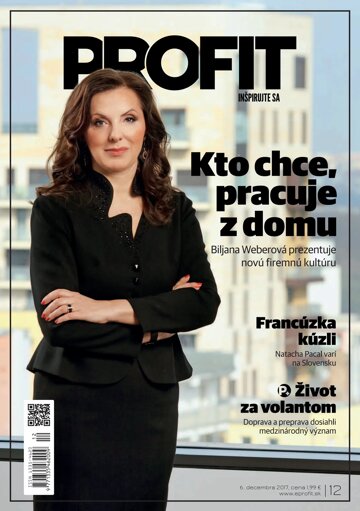 Obálka e-magazínu PROFIT (SK) 12/2017