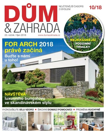 Obálka e-magazínu Dům a zahrada 10/2018