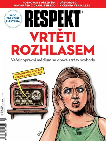 Obálka e-magazínu Respekt 1/2019
