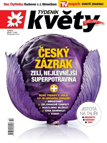 Obálka e-magazínu Týdeník Květy 10/2019
