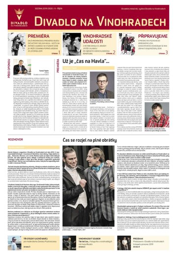 Obálka e-magazínu Hospodářské noviny - příloha 197 - 10.10.2019 Divadlo na Vinohradech