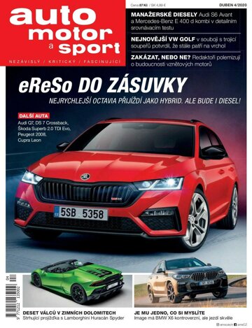 Obálka e-magazínu Auto motor a sport 4/2020